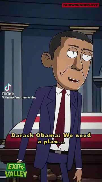 CRINGE CARTOON FEATURES OBAMA