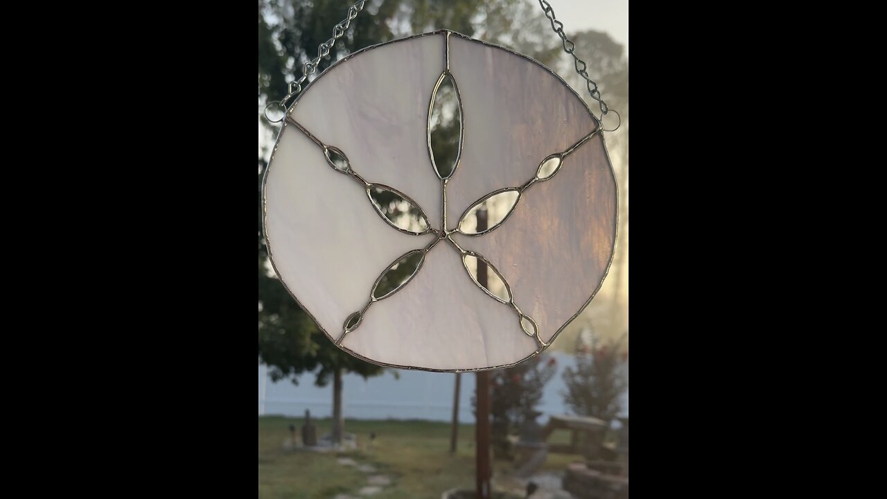 Stained Glass Sand Dollar