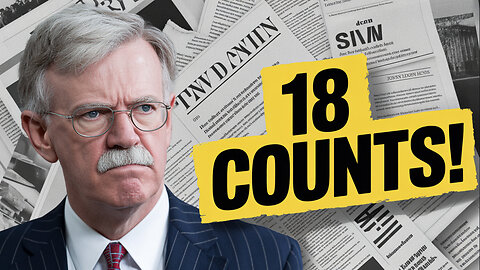 Shocking Indictment John Bolton in Big Trouble!