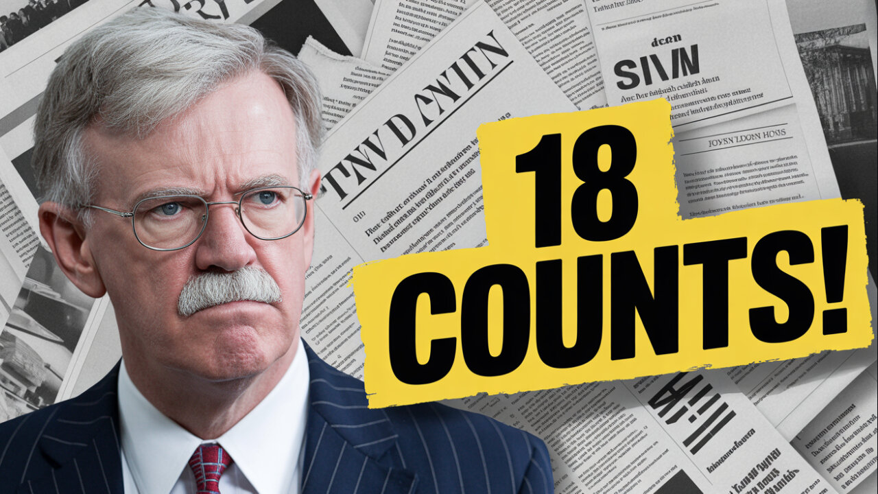 Shocking Indictment John Bolton in Big Trouble!