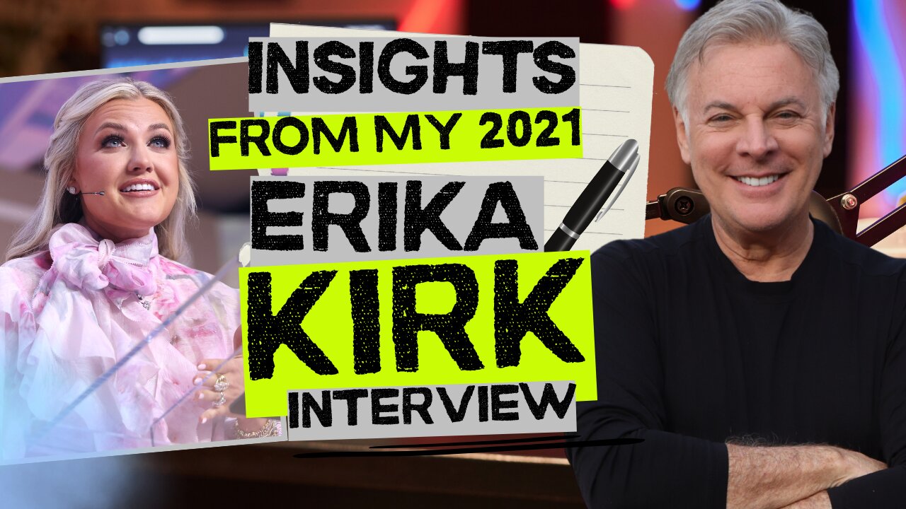 What I Learned In My Very First Interview With Erika Kirk (from 2021)