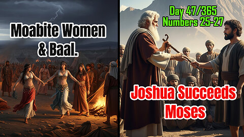 Day 47/365 - Law of Inheritance for Daughters | Joshua to succeed Moses #bible #numbers