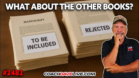 WHAT ABOUT THE OTHER BOOKS? | 8-26-2025
