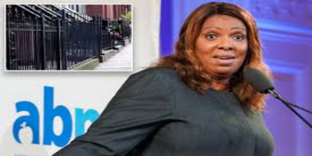Letitia James Faces Ticket for Illegal Fence at Her Brooklyn Brownstone