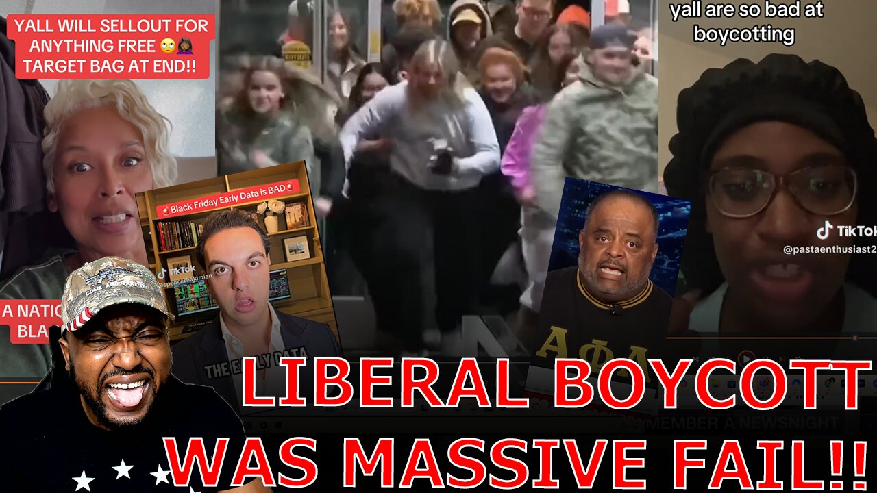 Liberals COPE AND SEETHE After Anti-Trump Black Friday BOYCOTT SPECTACULARLY FAILS AND BACKFIRES!