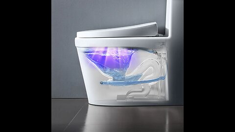 UV Ozone Toilet Sterilizers, with Automatic Start & Rechargeable, for Disinfection & Deodorization