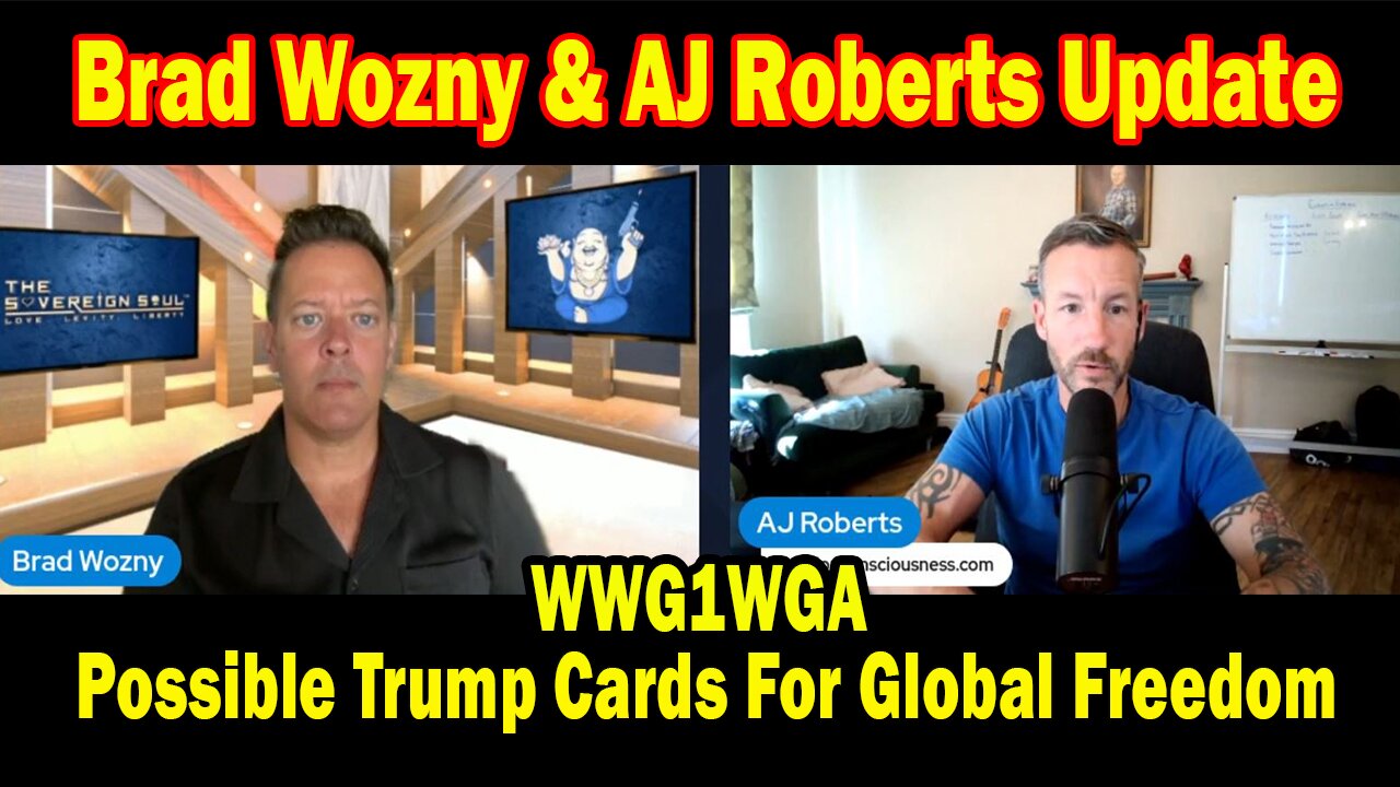 Brad Wozny HUGE Intel May 1: "Emergency Broadcast! Breaking News By Brad Wozny & AJ Roberts"