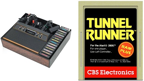 Atari 2600 - Tunnel Runner