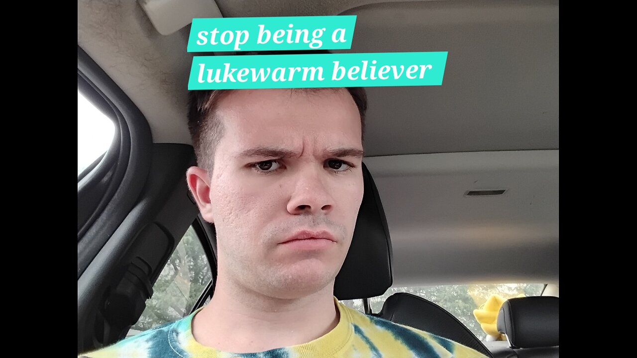 stop being a Lukewarm believer
