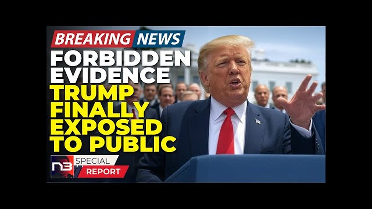 Breaking: The Chart Trump Wasn't Supposed To Show Leaked — Now We Know Why They Tried To Hide It!