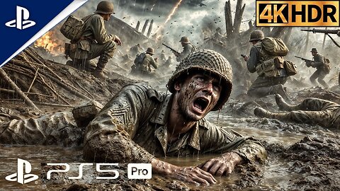 (PS5) Battle of the Bulge WW2 | Realistic ULTRA Graphics Gameplay [4K 60FPS HDR] Call of Duty