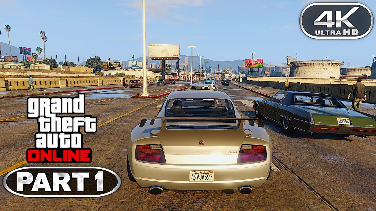GTA Online 4K Gameplay Walkthrough Part 1