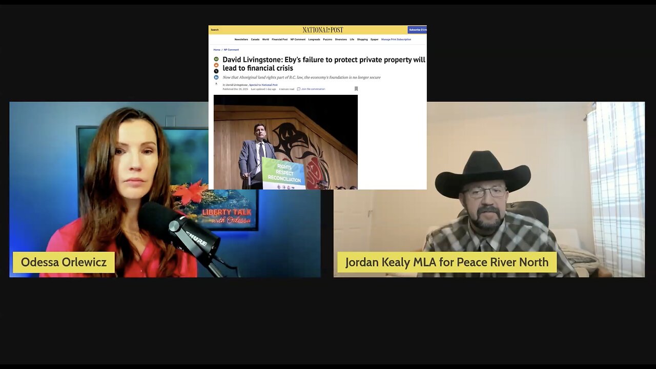 BC, Canada To Become UN Agenda Dumpster Fire. Interview With Politician Jordan Kealy