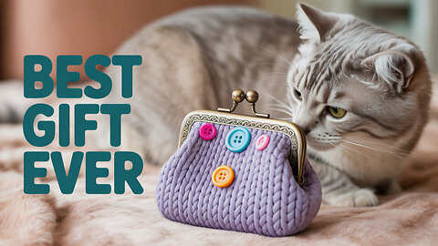 Kitten making purse for mom but mom harsh behaviour