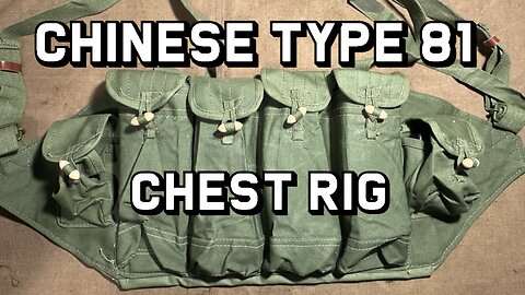 Type 81 Chinese Chest Rig