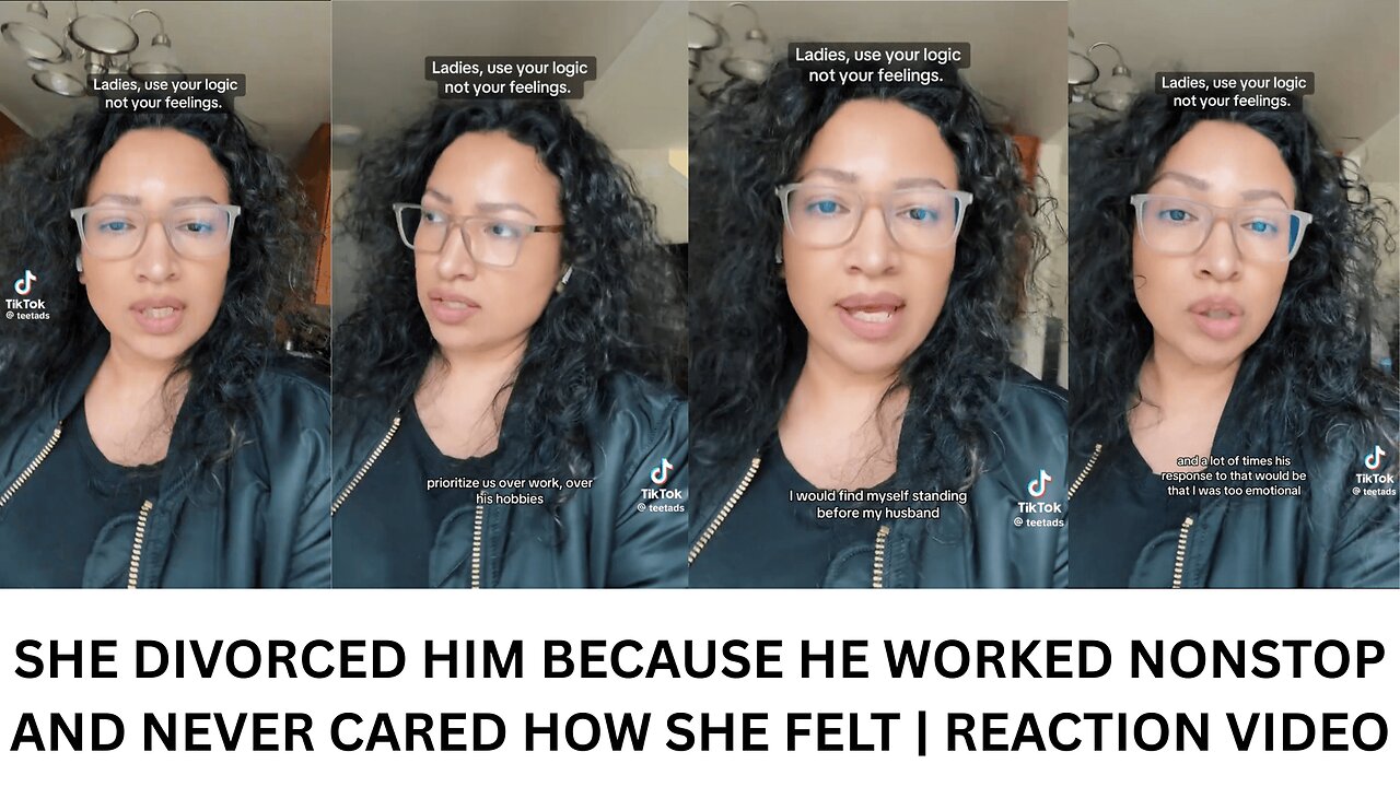 SHE DIVORCED HIM BECAUSE HE WORKED NONSTOP AND NEVER CARED HOW SHE FELT |Reaction Video
