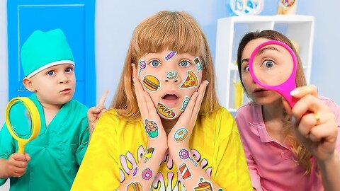 Oliver & Dad’s Fun Journey to a Healthy Lifestyle 🥦💪 | Diana and Roma Family Show 🌈