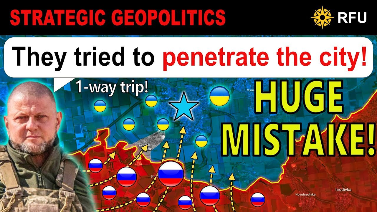 Russian Frontal Assault on Pokrovsk Ends in Disaster! | RFU News