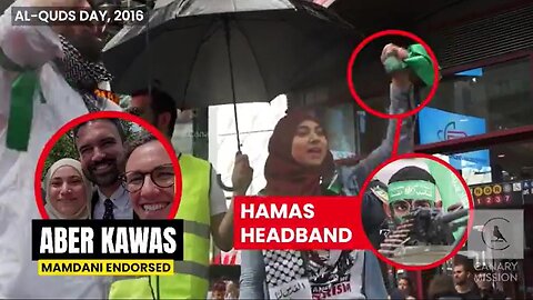 “America is not our friend.” - NY pro-Hamas rally theme was organized by Aber Kawas, Mamdani's endorsement for the New York State Assembly