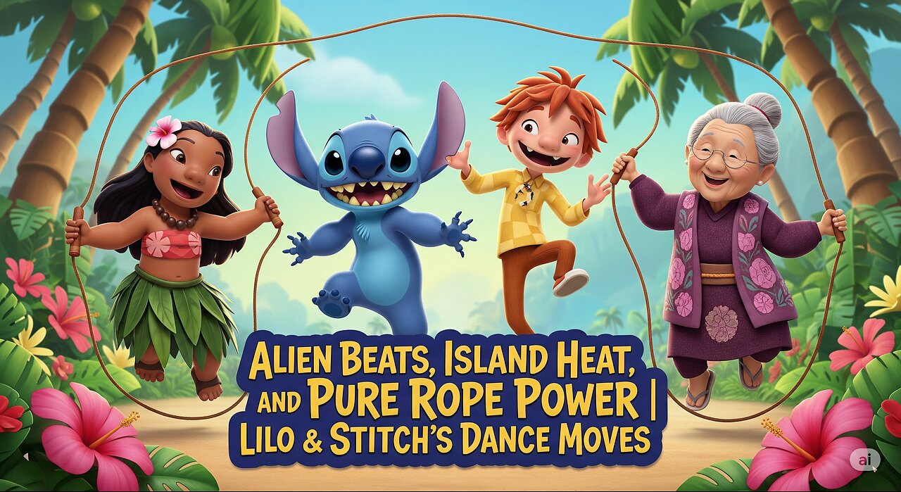 Alien Beats, Island Heat, and Pure Rope Power | Lilo & Stitch’s Dance Moves