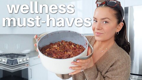 VLOG: healthy snacks (chips, brownies, chili), non-toxic products + a week in my life!