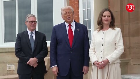 UK PM Starmer arrives for meeting with Trump in Scotland