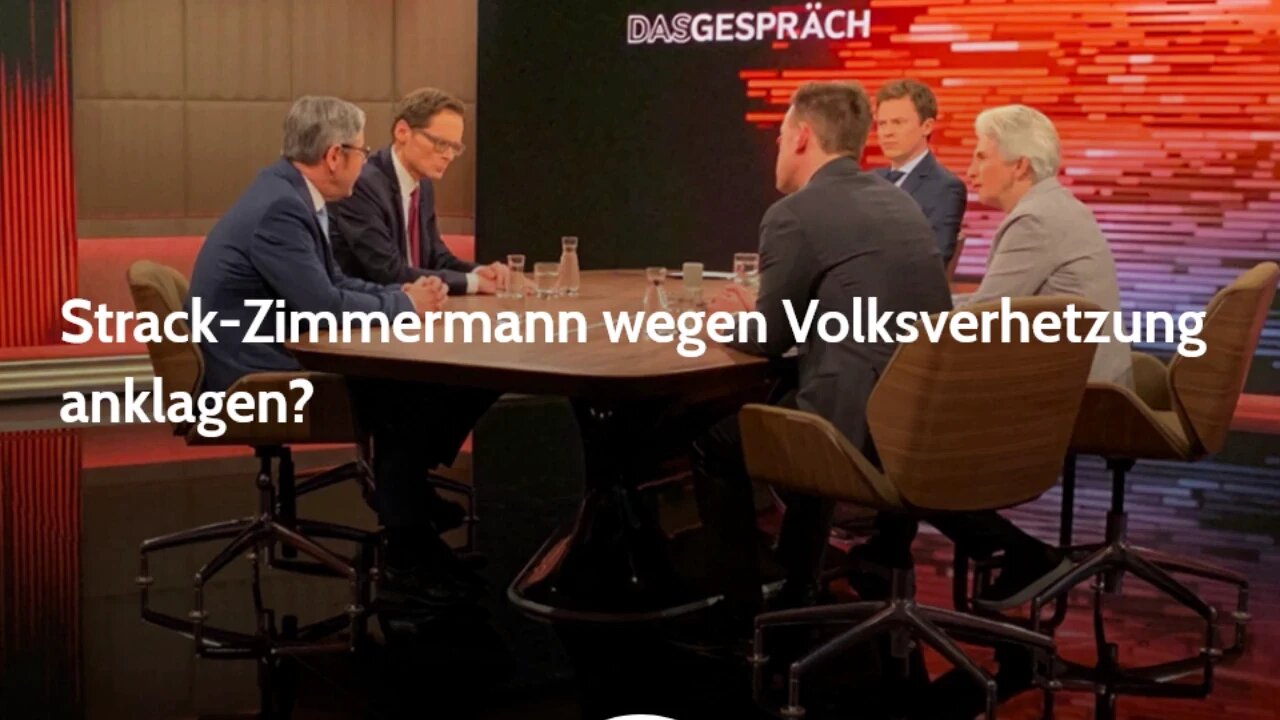 Strack-Zimmermann wegen Volksverhetzung anklagen?
