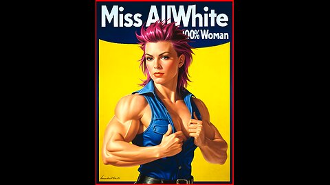 White Girl Lilly G. versus Red or Blue Does NOT Matter!!!