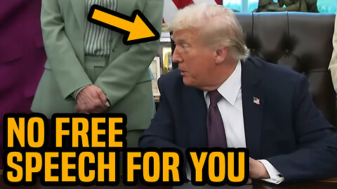 OH NO: Trump NOT SURE about the 1st Amendment!