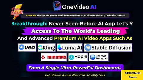 OneVideo AI Review 2025: Real Demo, Pricing, OTOs & My $43K Bonus Reveal!