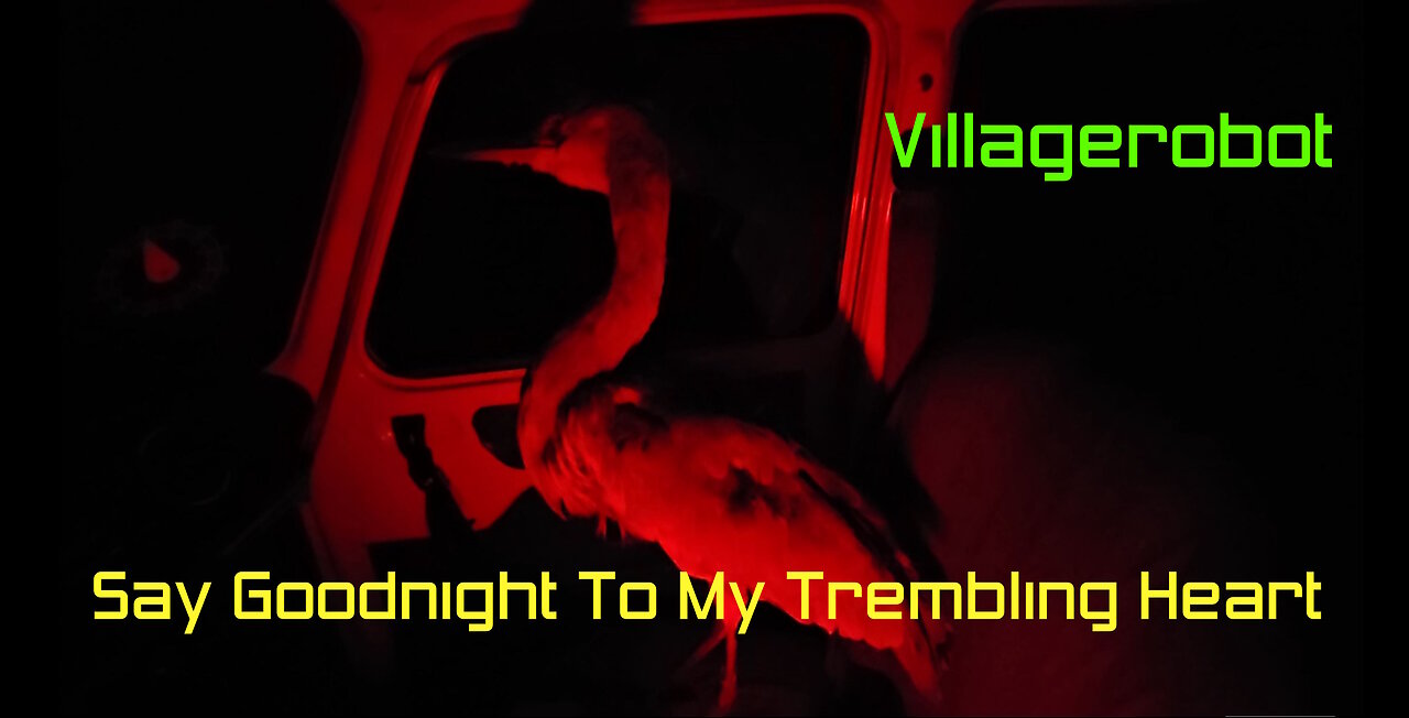Say goodnight to my trembling heart - by the Villagerobot