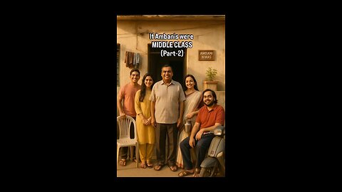 Ever wondered what happens when the Ambanis live the middle-class life? 😂
