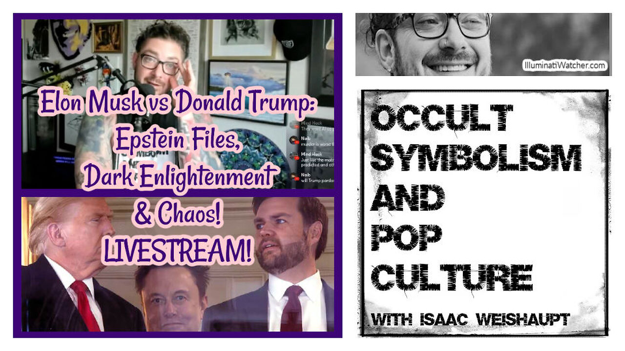 Elon Musk vs Donald Trump: Epstein Files, Dark Enlightenment & Chaos! LIVESTREAM!