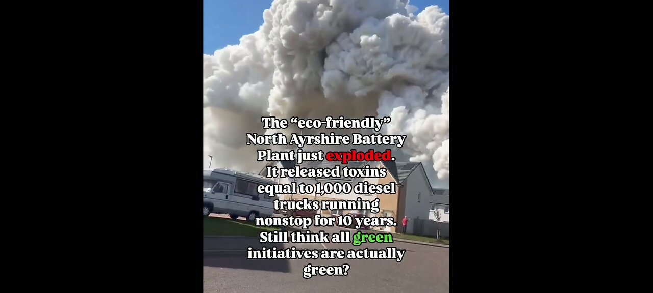 BATTERY PLANT EXPLODES