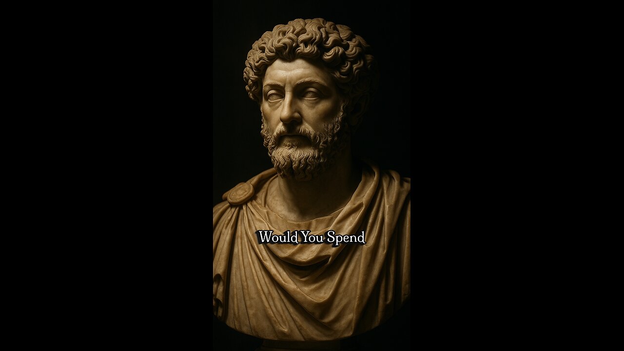 Wasted Time, By Marcus Aurelius