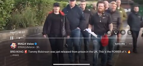Tommy Robinson free 27/05/2025 MEGA hat : Make England Great Again