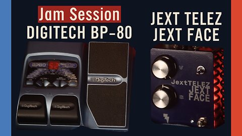 Jext Telez ⚡ Jext Face 🎵 Digitech BP80 🎸 Modeling Bass Processor🎶 NKT Red Dot Germanium Transistor 🔴
