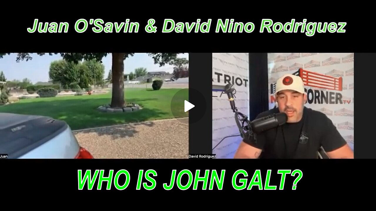 NINO W/ Juan O'Savin "The Obama China Connection - GITMO Is Ready. WHO IS JOHN GALT?