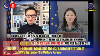 The 9·3 parade marks a chilling watershed—Xi’s CCP is no longer hiding…