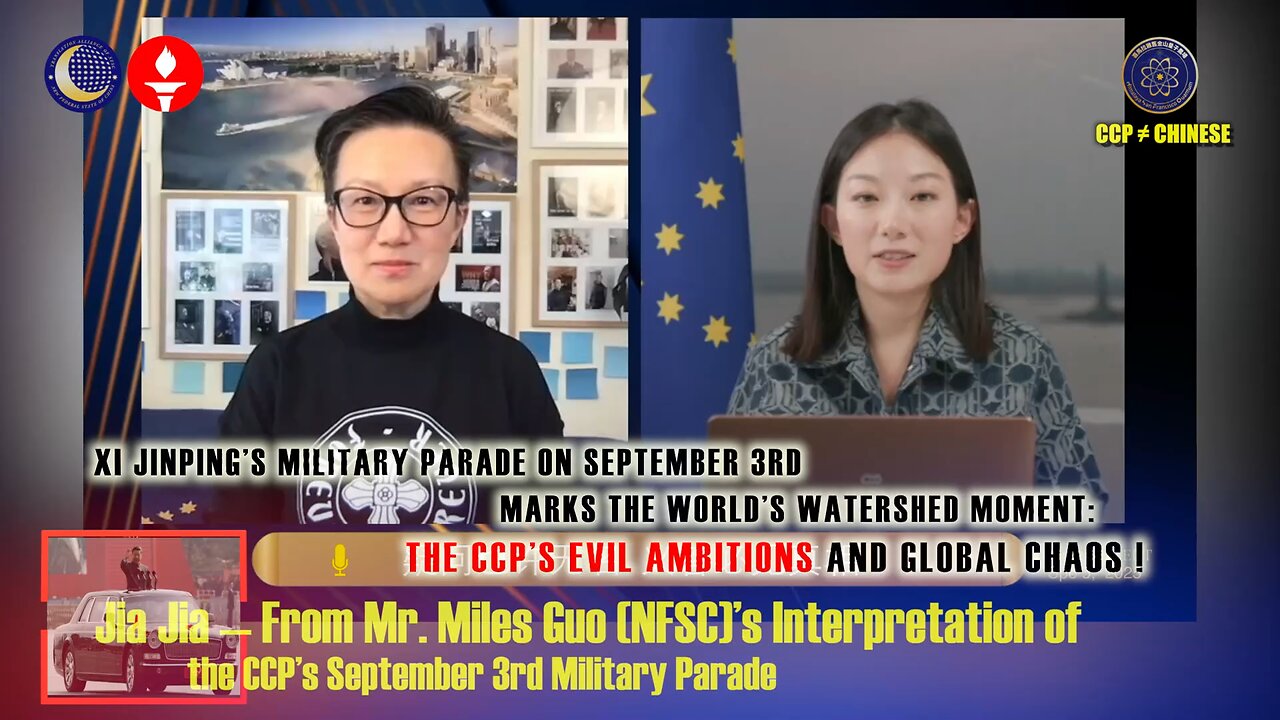 The 9·3 parade marks a chilling watershed—Xi’s CCP is no longer hiding…