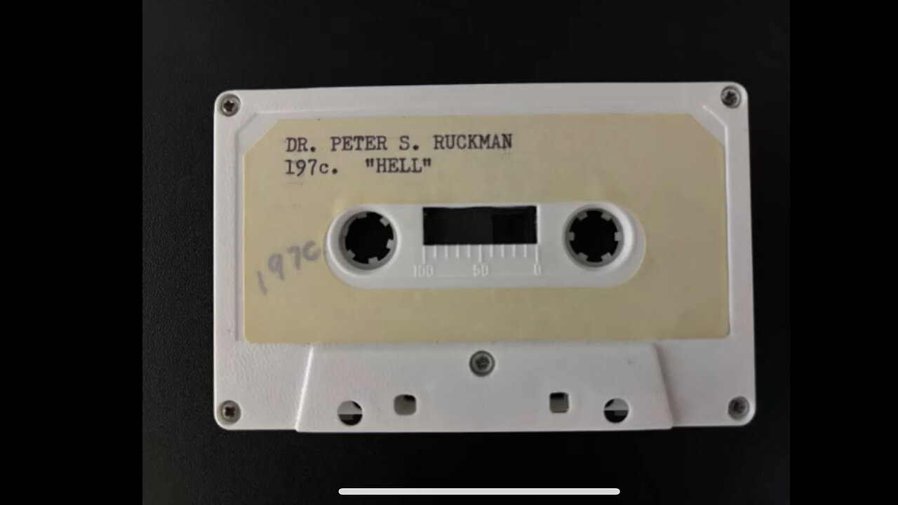 Hell - Dr. Ruckman