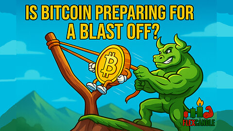 Bitcoin Ranging Before Lift-Off? $126K Flag Still In Play | FlexCandle EP. 101