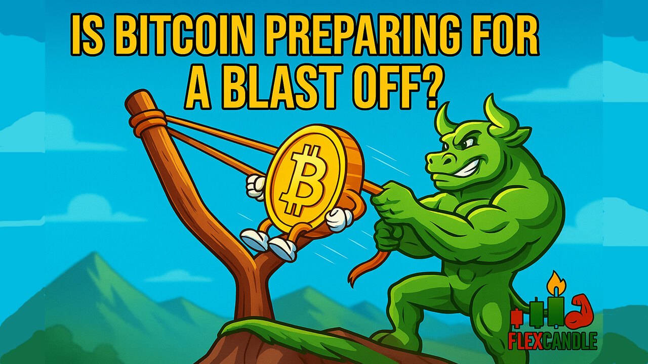 Bitcoin Ranging Before Lift-Off? $126K Flag Still In Play | FlexCandle EP. 101