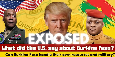 EXPOSED: What did U.S. say about Burkina Faso | General Langley Speech on Africa