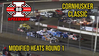 Cornhusker Classic | Modified Heats Round 1 | I-80 Speedway | 10-7-2022