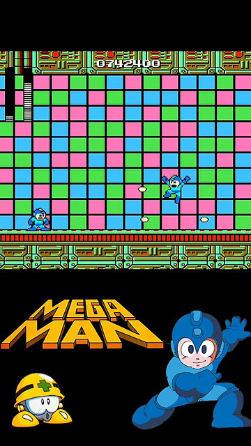 An evil doppelganger #retrogaming #megaman #capcom #nes