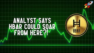 Analyst Says HBAR COULD SOAR FROM HERE?!