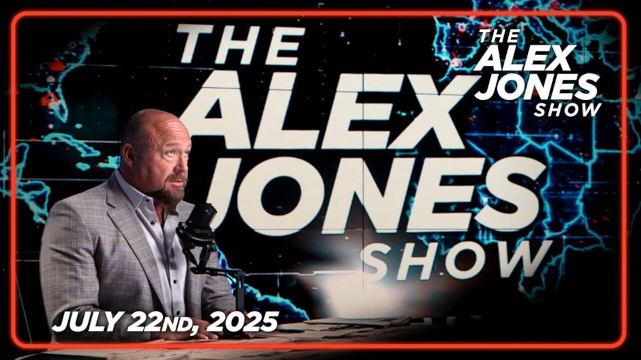 THE ALEX JONES SHOW - 7/22/2025: Gabbard To Release “Mind-Blowing” Proof That Pence Worked Directly With Obama Coup Plotters In Their “Treasonous Conspiracy” Against America! PLUS, Deputy AG To Meet With Ghislaine Maxwell, Sparking New Firestorm!