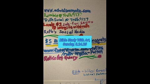 Bible Study with Prophetic Art, Acts 2:4