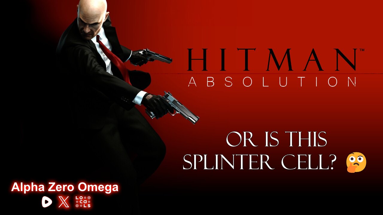 Hitman Absolution | Or is this Splinter Cell? 🤔